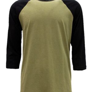 Next Level Unisex CVC Three-Quarter Sleeve Raglan T-Shirt