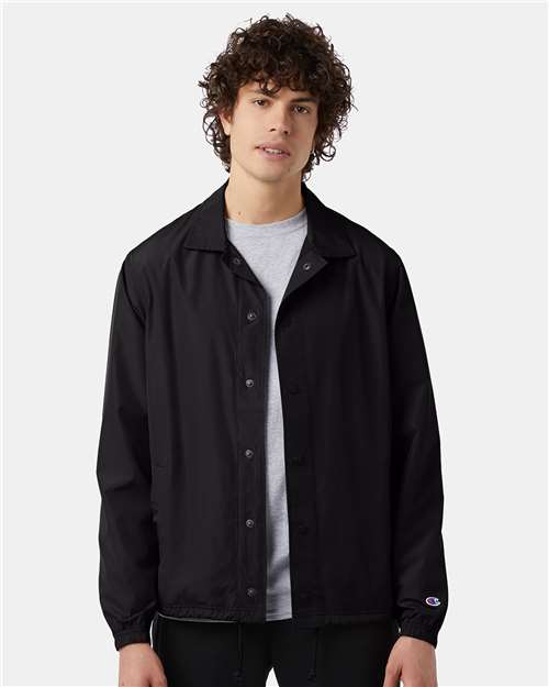 Champion Unisex Coach's Jacket - Image 4