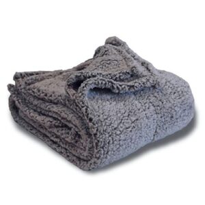 Alpine Fleece 8729 - Frosted Sherpa Blanket