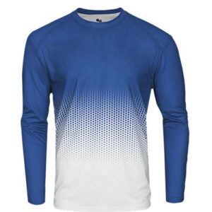 Badger Youth Hex 2.0 Long Sleeve T-Shirt