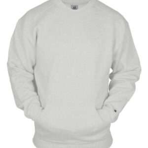 Badger Unisex Pocket Crewneck Sweatshirt