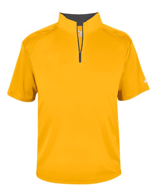 Badger Men's B-Core Short Sleeve Quarter-Zip - Image 6