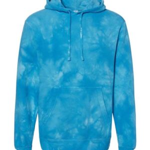Independent Trading Co. Unisex Midweight Tie-Dyed Hooded Sweatshirt