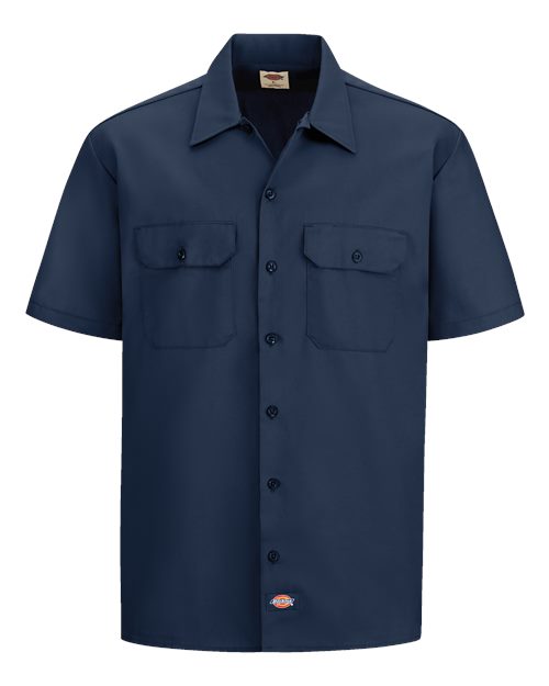 Dickies Men's Short Sleeve Work Shirt - Image 9