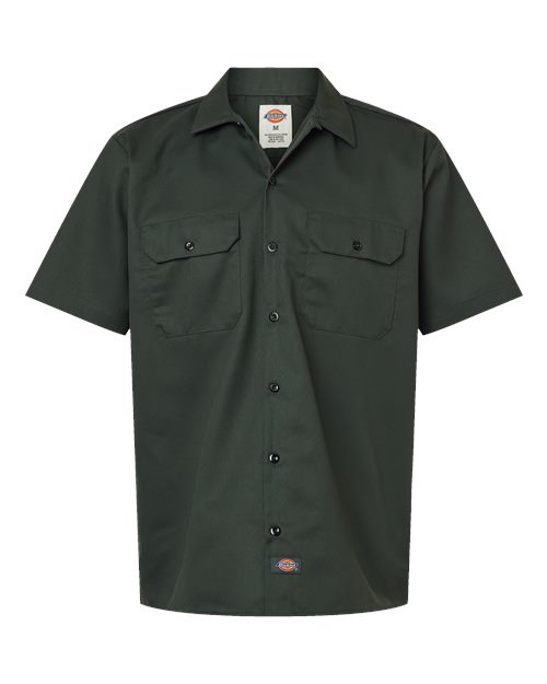 Dickies Men's Short Sleeve Work Shirt - Image 10