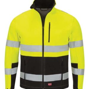 Red Kap Men's Hi-Visibility Soft Shell Jacket