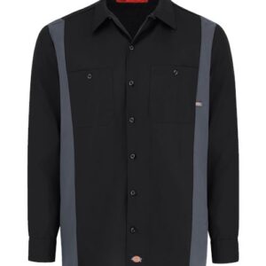 Dickies Men's Tall Industrial Colorblocked Long Sleeve Shirt