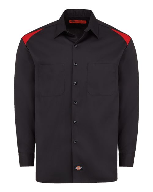 Dickies Men's Tall Long Sleeve Performance Team Shirt