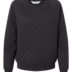Boxercraft Women's Quilted Crewneck Pullover