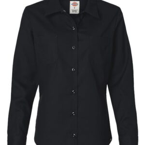 Dickies Women's Long Sleeve Industrial Work Shirt