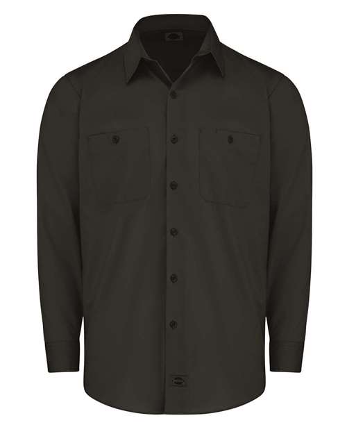 Dickies Men's Industrial Worktech Ventilated Long Sleeve Work Shirt