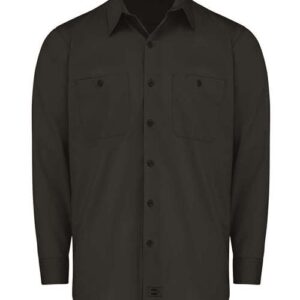 Dickies Men's Tall Industrial Worktech Ventilated Long Sleeve Work Shirt