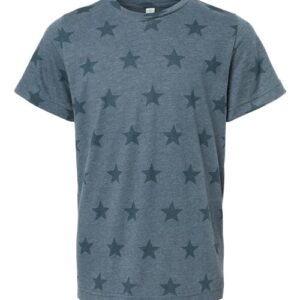Code Five Youth Star Print Tee