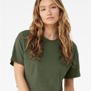BELLA + CANVAS 6482 - Women's Jersey Crop Tee