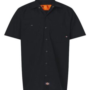 Dickies Men's Industrial Short Sleeve Work Shirt