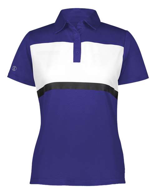 Holloway Women's Prism Bold Polo - Image 11