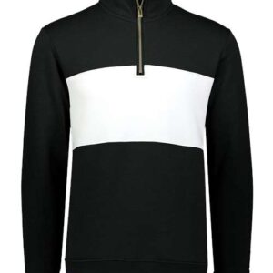 Holloway Men's All-American Fleece Colorblocked Quarter-Zip Sweatshirt