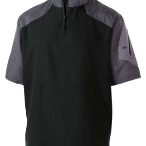 Holloway Unisex Raider Short Sleeve Quarter-Zip Pullover