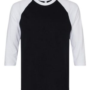American Apparel Unisex CVC Three-Quarter Sleeve Tee