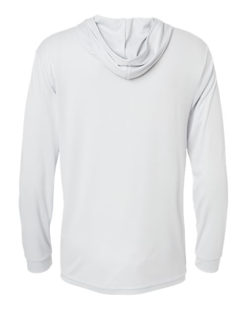 Paragon Unisex Bahama Performance Hooded Long Sleeve T-Shirt - Image 3