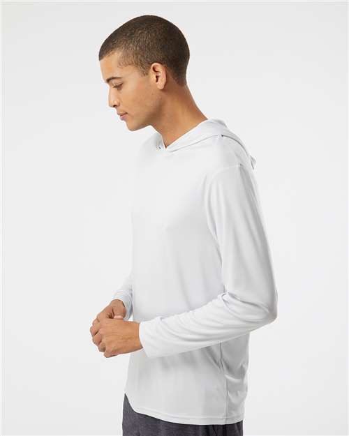 Paragon Unisex Bahama Performance Hooded Long Sleeve T-Shirt - Image 6