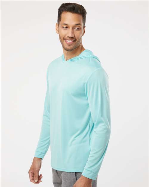 Paragon Unisex Bahama Performance Hooded Long Sleeve T-Shirt - Image 12