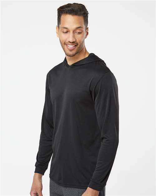 Paragon Unisex Bahama Performance Hooded Long Sleeve T-Shirt - Image 21