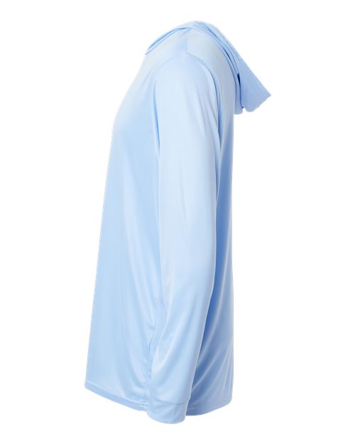 Paragon Unisex Bahama Performance Hooded Long Sleeve T-Shirt - Image 25