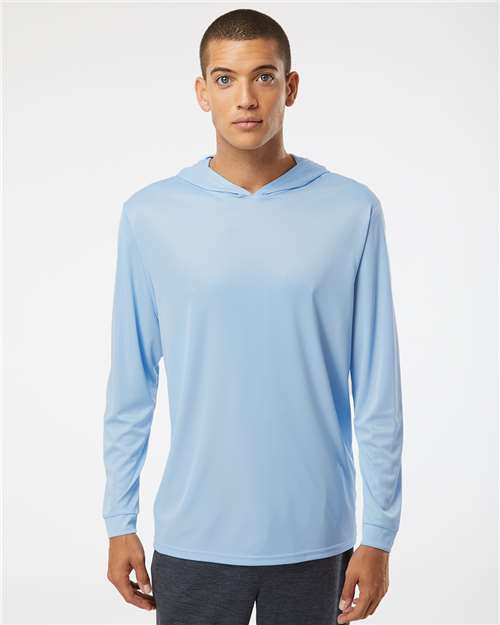 Paragon Unisex Bahama Performance Hooded Long Sleeve T-Shirt - Image 26