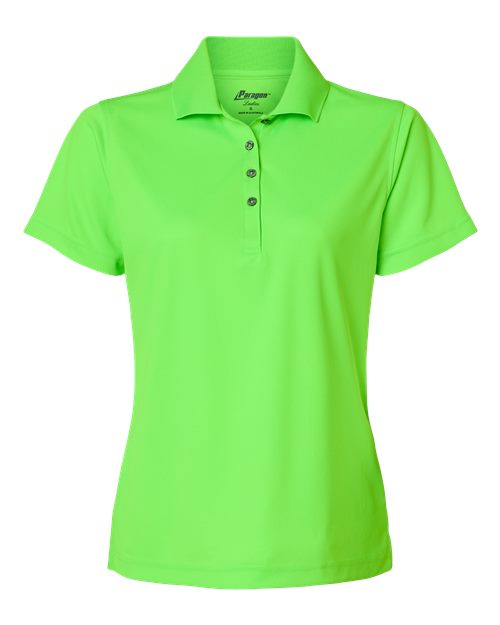 Paragon Women's Saratoga Performance Mini Mesh Polo - Image 80