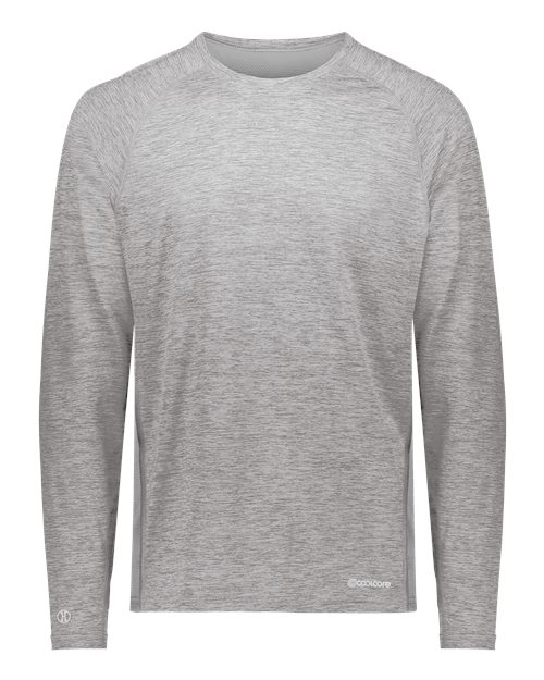 Holloway Youth Electrify CoolCore® Long Sleeve T-Shirt