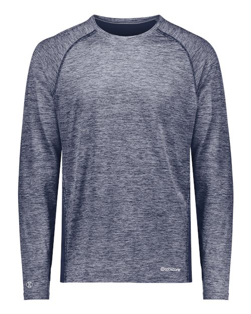 Holloway Youth Electrify CoolCore® Long Sleeve T-Shirt - Image 8