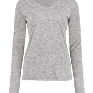 Holloway Women's Electrify CoolCore® Long Sleeve V-Neck T-Shirt