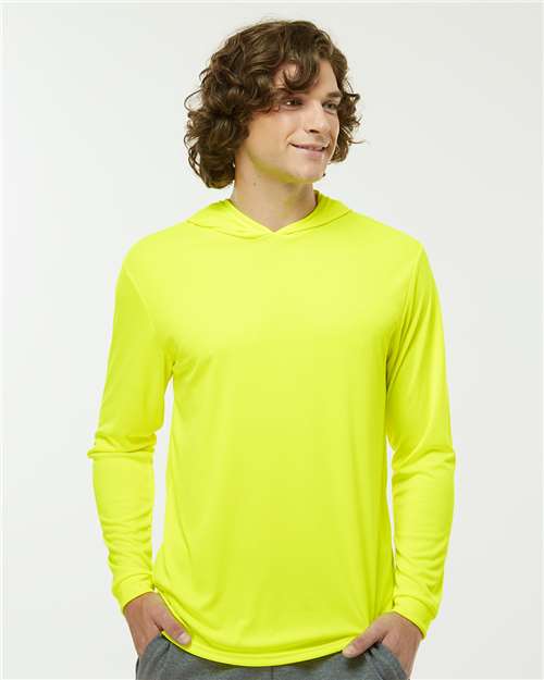 Paragon Unisex Bahama Performance Hooded Long Sleeve T-Shirt - Image 86